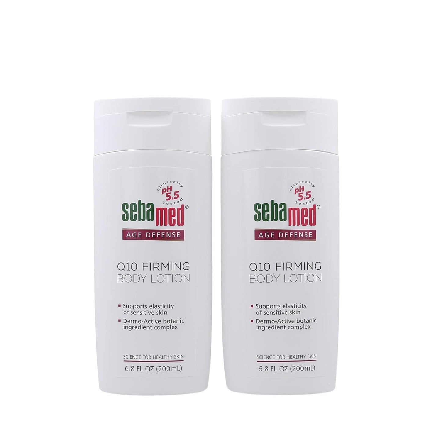 Sebamed Age Defense Q10 Firming Body Lotion pH 5.5 with Dermo-Active Complex 6.8 Fluid Ounces (200 Milliliters)