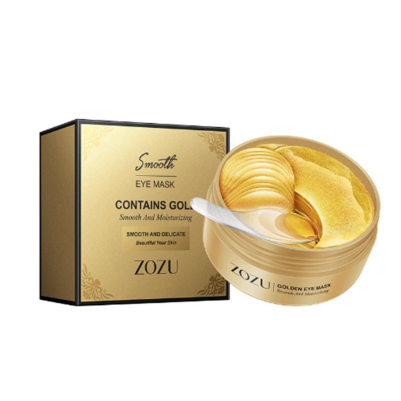 24k Gold Under Eye Patches Puffy Eyes and Dark Circles - 60Pcs Under Eye Mask Dark Circles Under Eye Treatment, Collagen Skin Care for Eye Bags, Puffy Eyes, Wrinkles, Fine Lines