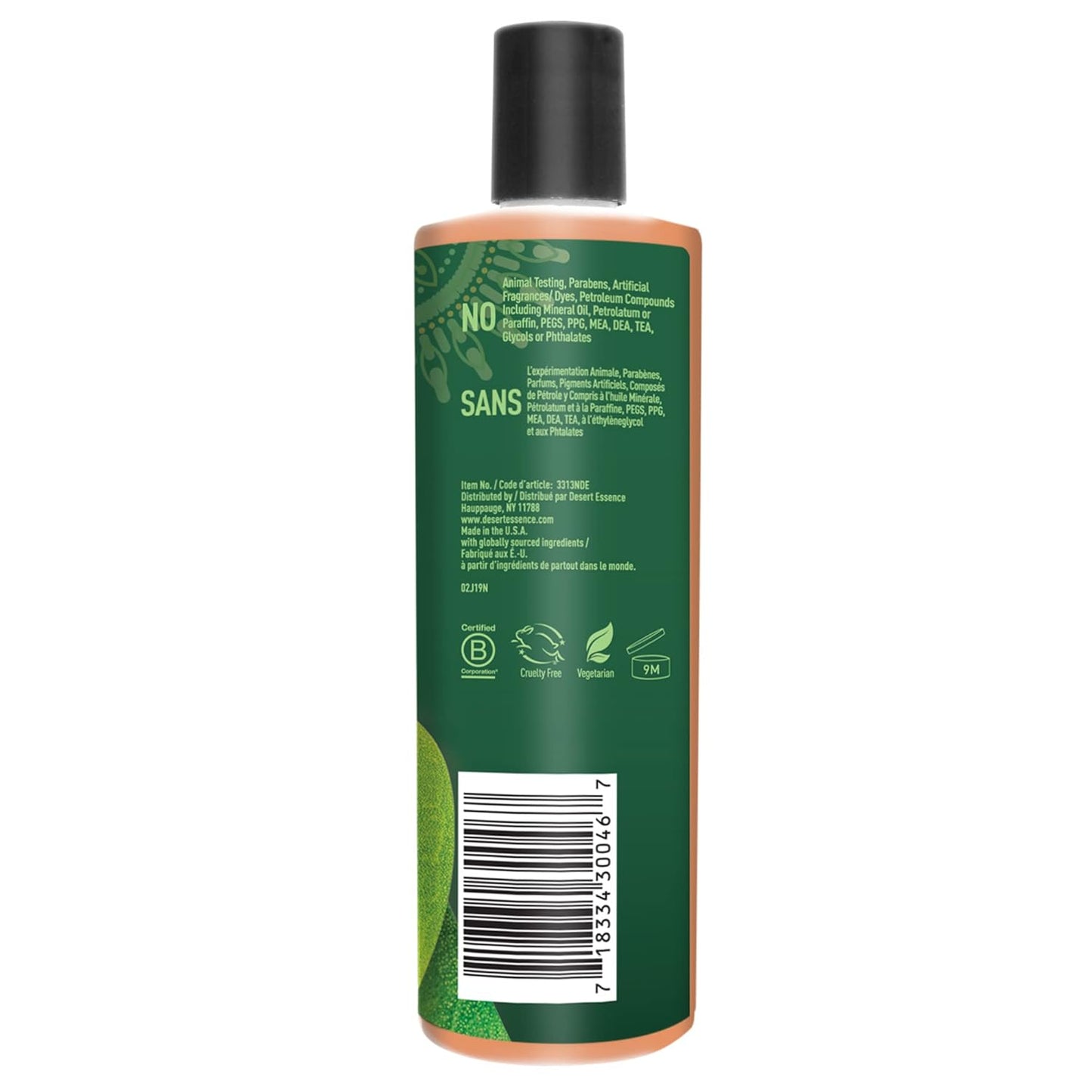 Desert Essence Lemon Tea Tree Shampoo - 8 Fl Oz - Pack Of 3
