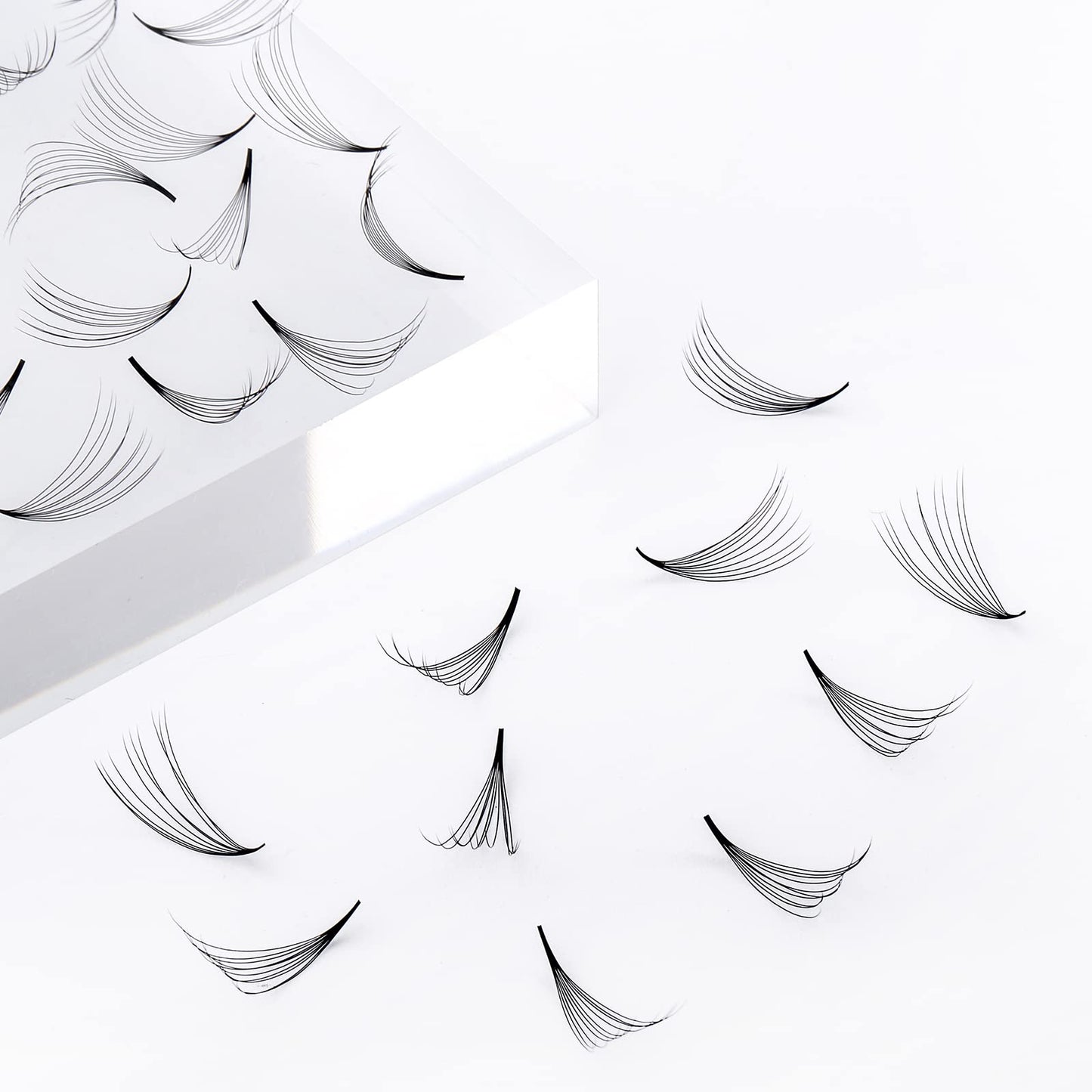 Premade Fans Eyelash Extensions 1000 Promades Eyelash Volume Lash Extensions Pointed Base Loose Fans Premade Lash Extensions Fans Handmade Pre Made Volume Lashes Mix (10D-0.07C, 13-16mm)