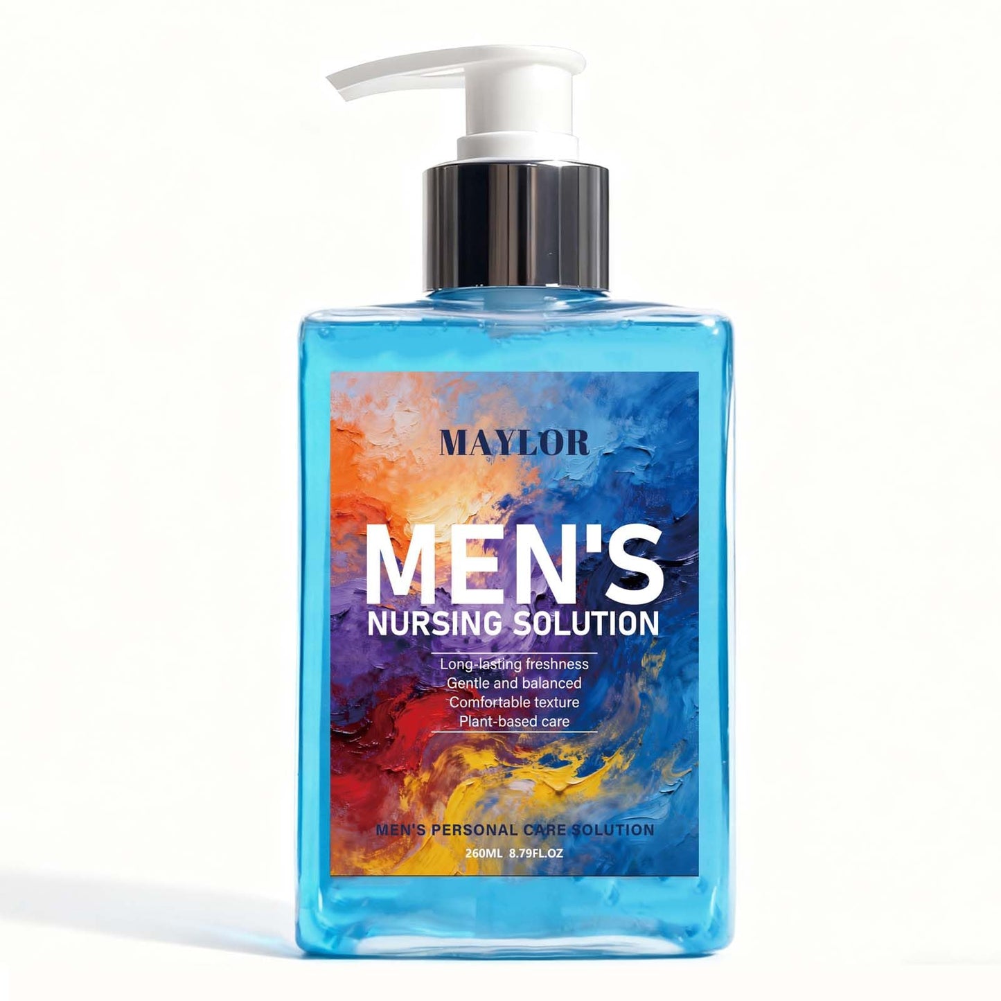 MAYLOR Men’s Intimate Wash, pH Balanced Plant-Based Formula for Sensitive Skin, Gentle Hydrating Cleanser with Long-Lasting Freshness, Daily Body Wash (1)