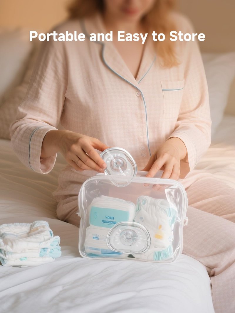 Nipple Shields for Breastfeeding Newborn, Contact Nipple Guards for Breast Feeding with Flat, Inverted Nipples or Difficulty Sucking, Food-Grade Silicone, Ultra-Thin & Super Soft, 1 Pair,20mm