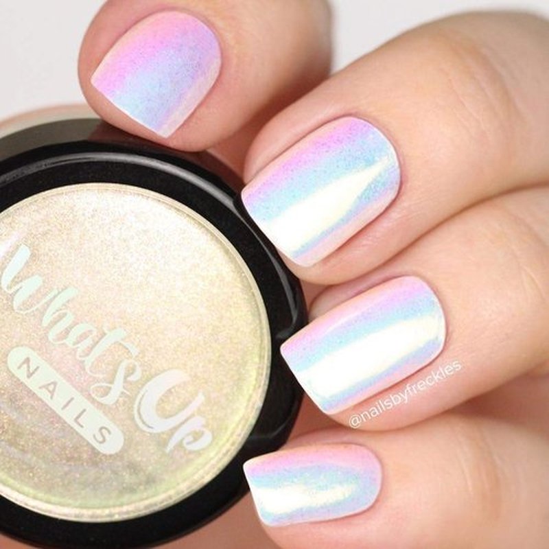 Whats Up Nails - Aurora Pigment Powder For Unicorn Nails