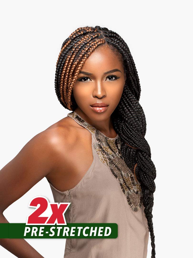 MULTI PACK DEALS! Sensationnel Synthetic Hair Braids XPRESSION 2X Pre-Stretched Braid 48" (3-Pack, 350)