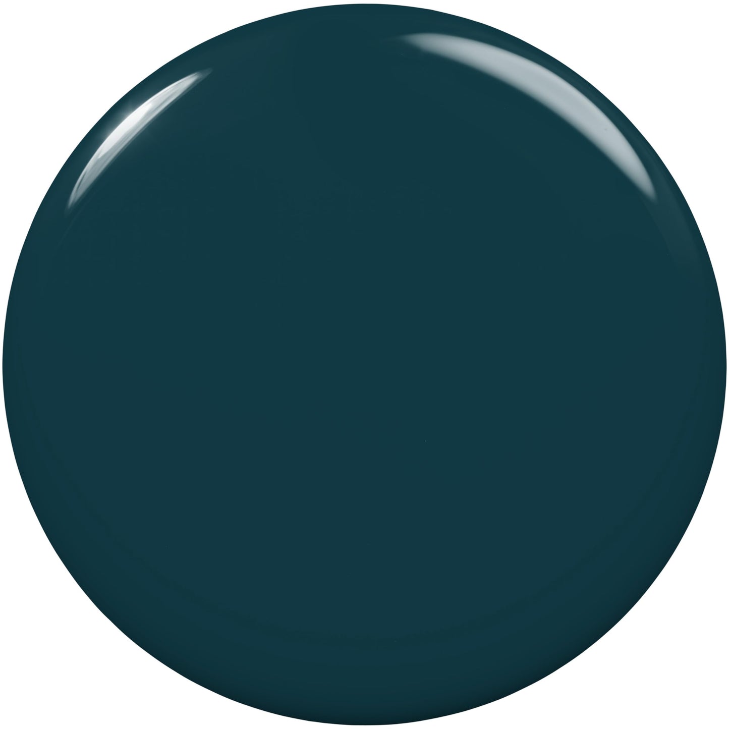 essie Nail Polish, Salon-Quality Deep Milky Teal Nail Polish, Flying Solo Collection, Vegan, In Plane View, 0.46 fl oz