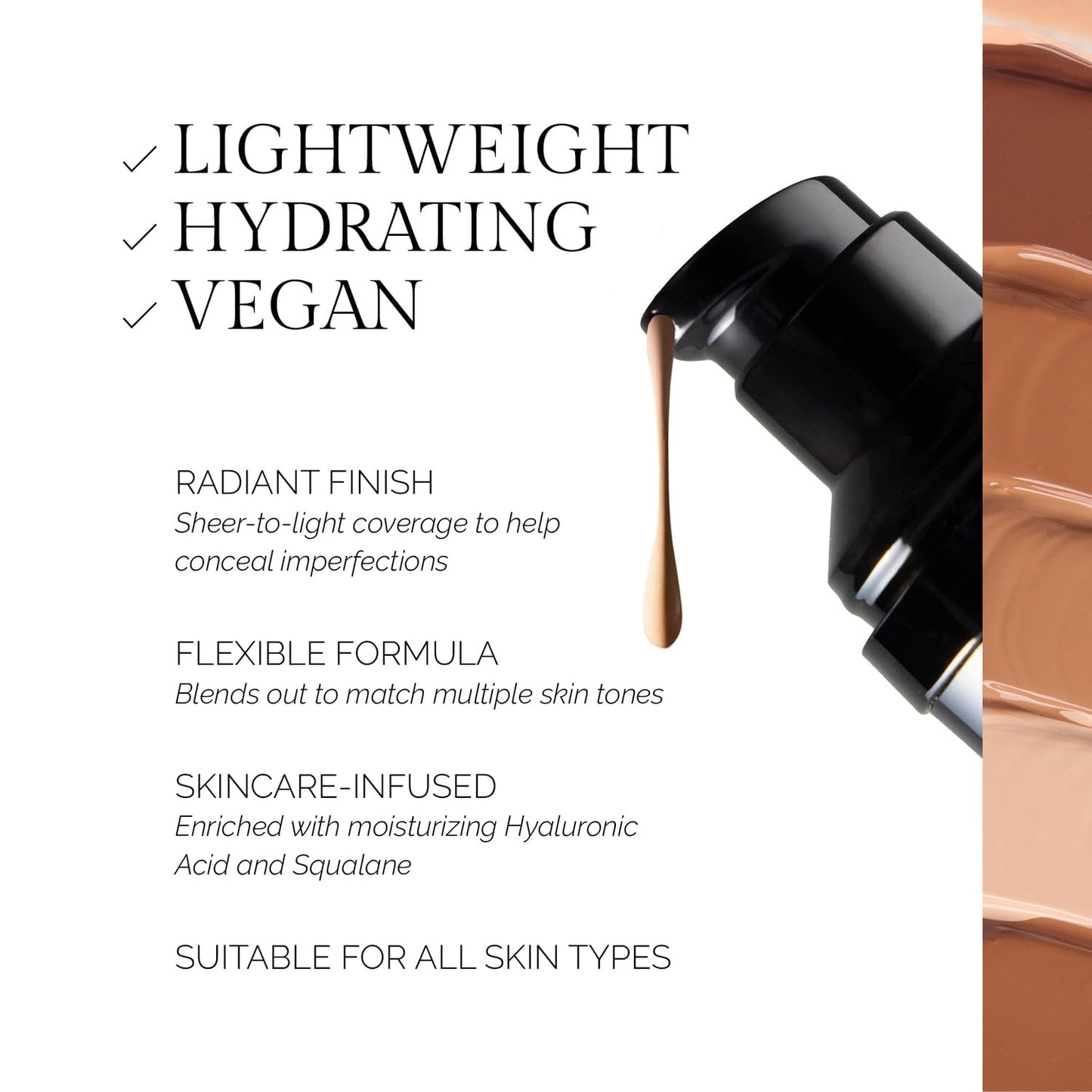 OFIR Sheer Skin Hydrating Tinted Moisturizer | Makeup Tinted Moisturizer | Breathable, Lightweight Hydration | Skincare | Vegan, Sheer Coverage, Evens Complexion | Rye - Medium 1 FL OZ