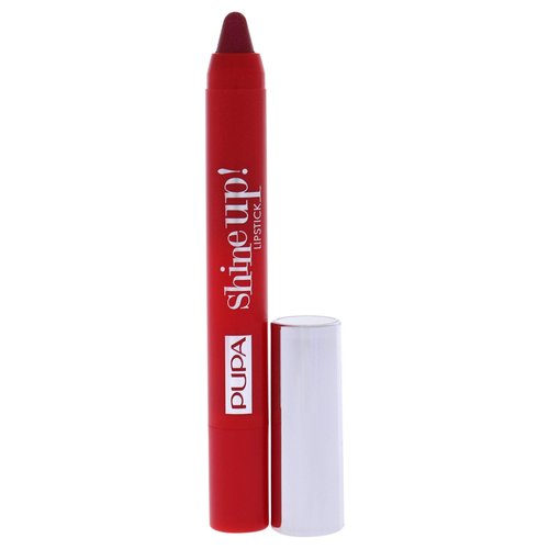 Pupa Milano Shine Up! Lipstick - Provides Definition And Fullness - Two In One Crayon - Achieve Full Metallic Finish - Provides Extreme Shimmer - Long Lasting - 009 Red Queen - 0.056 OZ