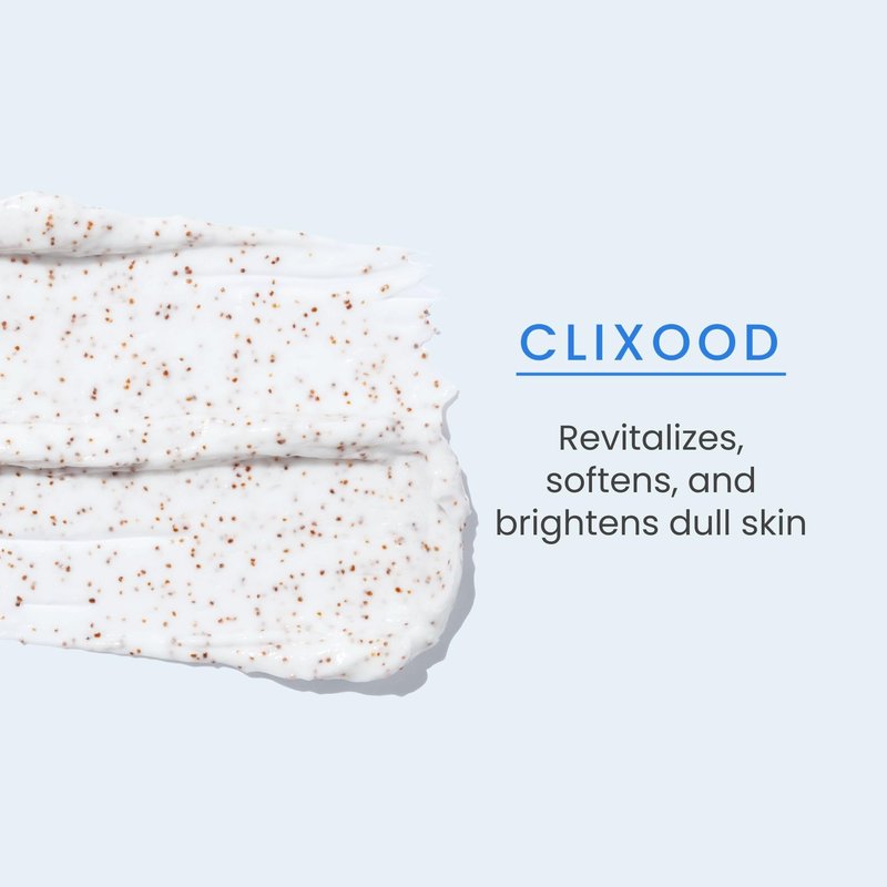 Clixood - Exfoliating Facial Scrub with Nutrient-Rich Natural Extracts | Face Scrubber for Women for a Youthful, Radiant Look - 1.17 fl oz
