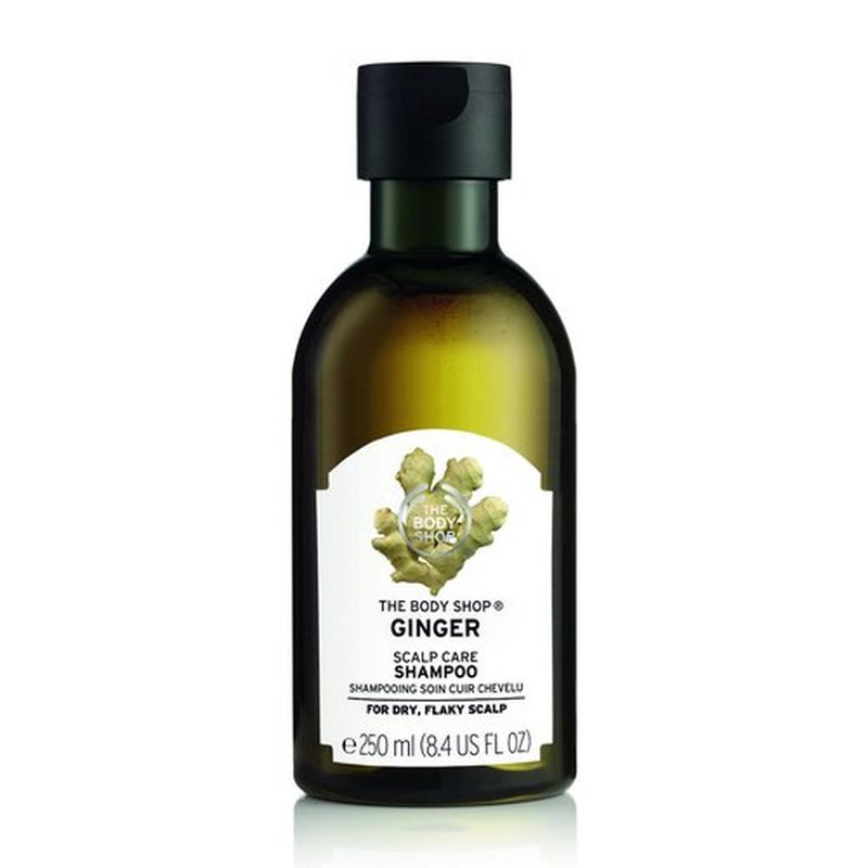 The Body Shop Ginger Scalp Care Shampoo, 8.4 Fluid Ounce, Transparent, Ginger