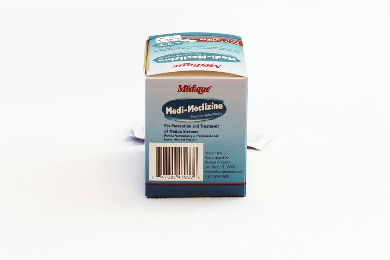 Medique 47933 Medi-Meclizine, 100 Tablets , White
