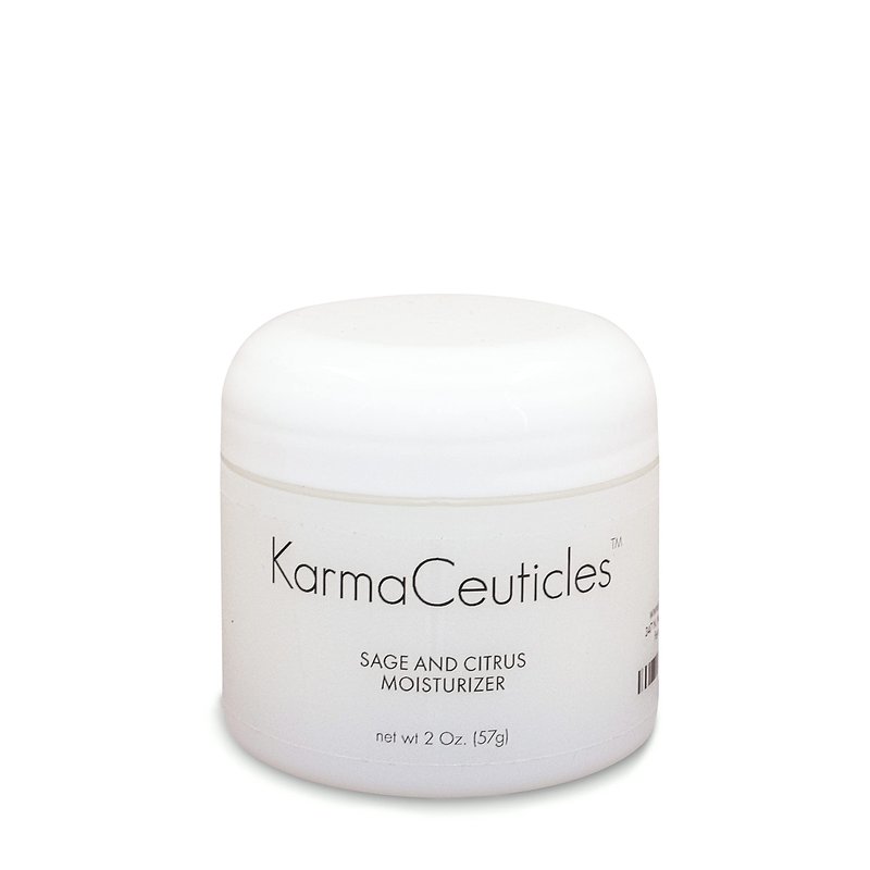 KarmaCeuticles Sage & Citrus Moisturizer 2 oz lightweight crème
