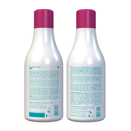 Richée Professional | Bioplástica Capilar | Hair Alignment Without Damages To The Hair Fiber | (2x) 300 ml / 10.14 fl.oz.