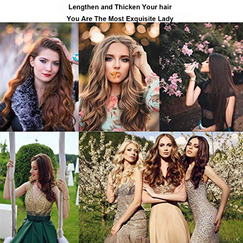 Isheeny Clip In Hair Extensions Real Human Hair Clip In Extensions One Pieces Blonde Seamless Clip In Hair Extensions Human Hair 15Inch Real Hair Extensions Clip In Human Hair 80g