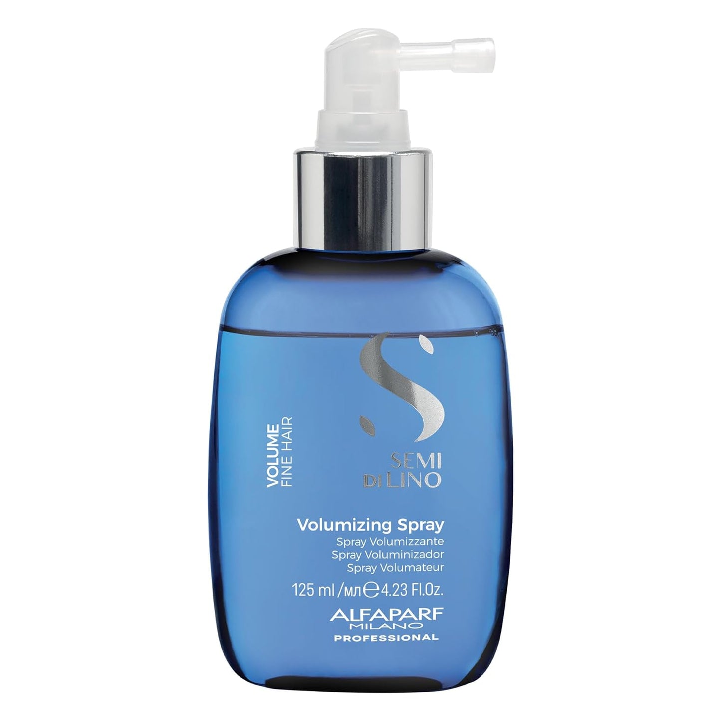 Alfaparf Milano Semi di Lino Leave In Volume Spray - Anti Frizz Leave In Hair Treatment for Added Volume, Body & Shine - Sulfate Free Thickening Spray for Fine Hair (4.23 fl oz)