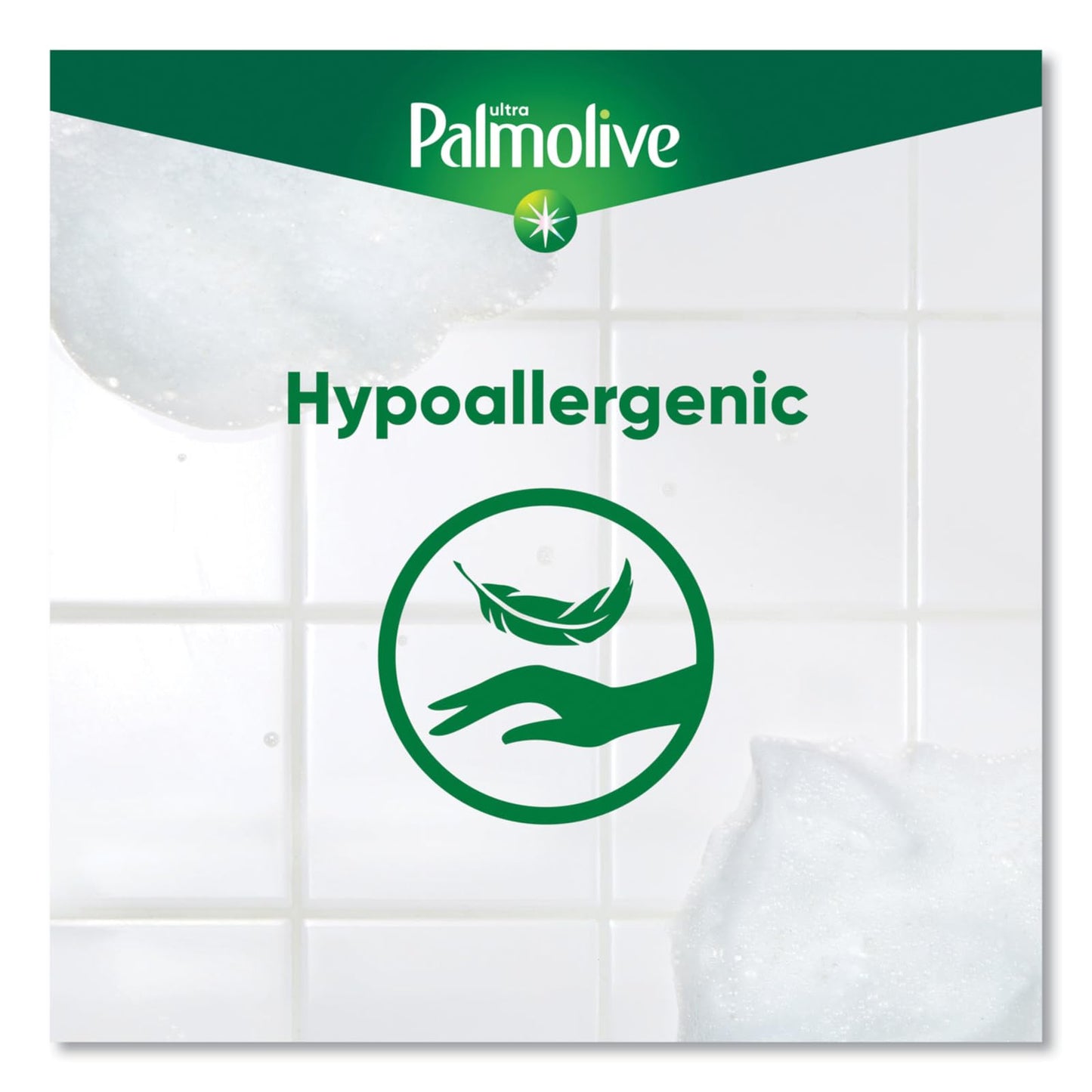 Ultra Palmolive Hypoallergenic Pure Clear Dish Soap, Unscented, 32.5 Fl Oz (Pack of 2) bundled with Heay Duty Scotch Brite Sponge