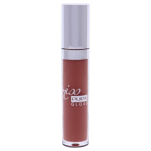 Pupa Milano Miss Milano Lip Gloss - Shiny, Smooth, Plump - Soft, Innovative Gel Texture - Glides Smoothly On Lips - For A Moisturizing And Volume Enhancing Effect - 105 Majestic Nude - 0.17 OZ