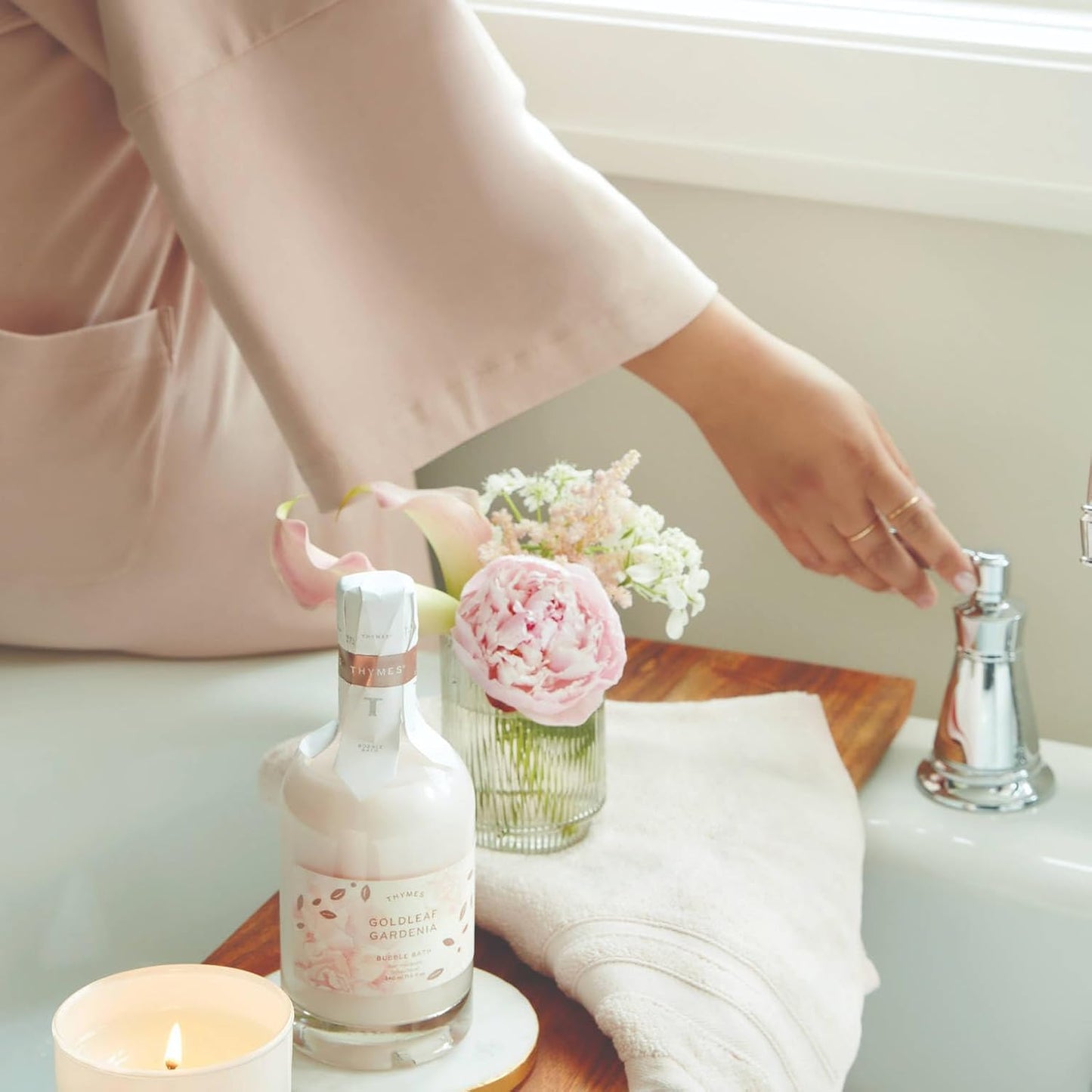 Thymes Bubble Bath - 11.5 Fl Oz - Goldleaf