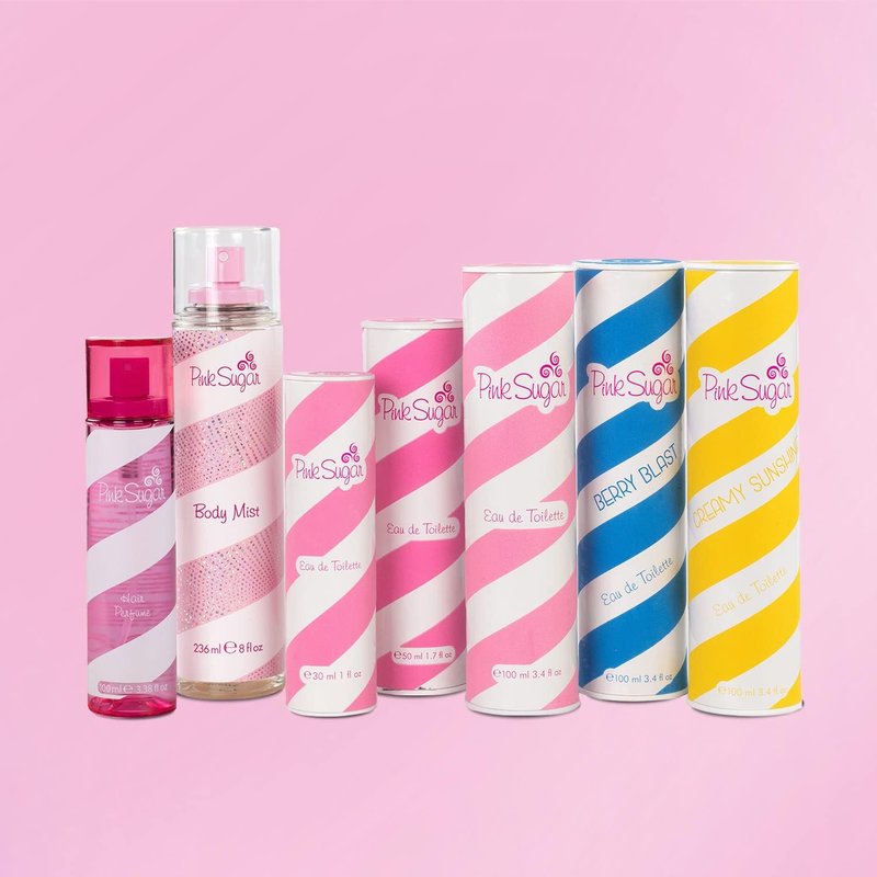 Pink Sugar Eau de Toilette Perfume for Women - Floral Fruity Scent with Raspberry, Cotton Candy & Vanilla Notes | Sweet & Sensual Fragrance