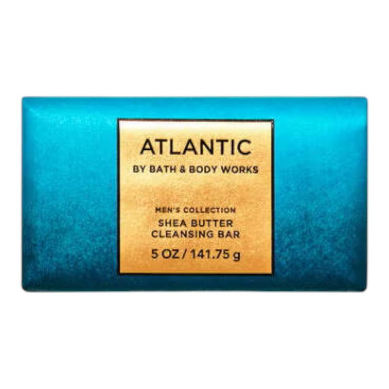 Bath and Body Works Atlantic Shea Butter Cleansing Bar Soap 4.2 oz (Atlantic)