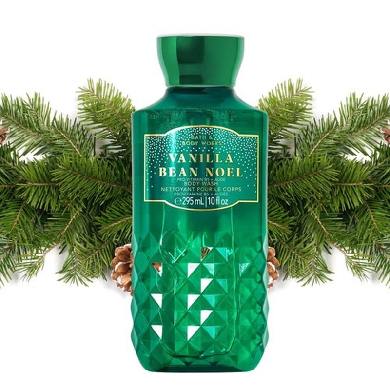 Bath & Body Works Vanilla Bean Noel Shower Gel, 10 Ounce
