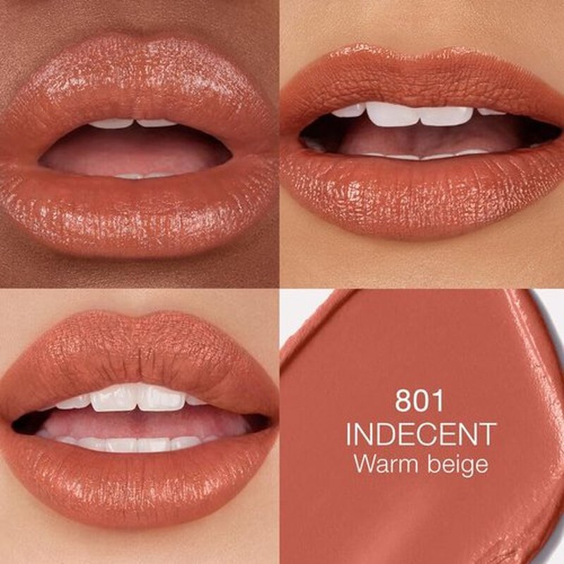 NARS Explicit Refillable Satin Lipstick – Indecent 801, 0.13 oz / 3.8 g