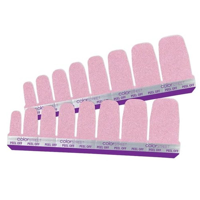 Call Your Blush - Color Street Nail Strips (Pedicure) (FPG022)