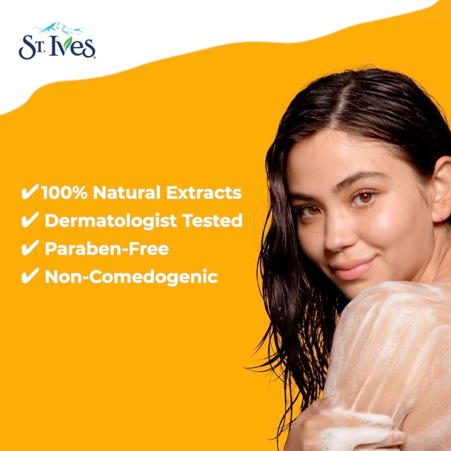 St. Ives Refreshing Body Wash, Rose Water & Aloe Vera, 22 Fluid Ounce (Pack of 2)