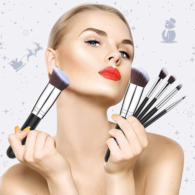 Makeup Brushes Makeup Brush Set, BESTOPE PRO Makeup Brushes Kit, 16Pcs Professional Makeup Brush Set for Eye and Face, Foundation Powder Concealers Blush Eyeshadow Brush Make UP Brushes Kit Silver