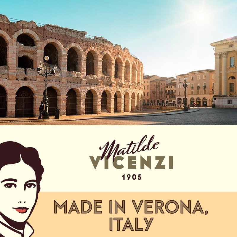 Matilde Vicenzi Roma Cookie Gift Tin - Pastries & Cookies in Individually Wrapped Trays - Gourmet Gifts For Father's Day, Teacher, Birthday - Assorted Cookies in Italian Design Tin 32.5oz (920g)