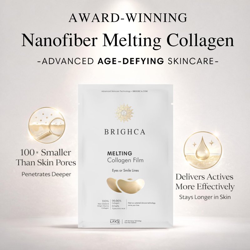 BRIGHCA Collagen Melting Mask Trial Set - Anti-Aging Routine with Melting Mask, Mist & Cream | Firming, Wrinkle Repair, Deep Hydration - All Skin Types