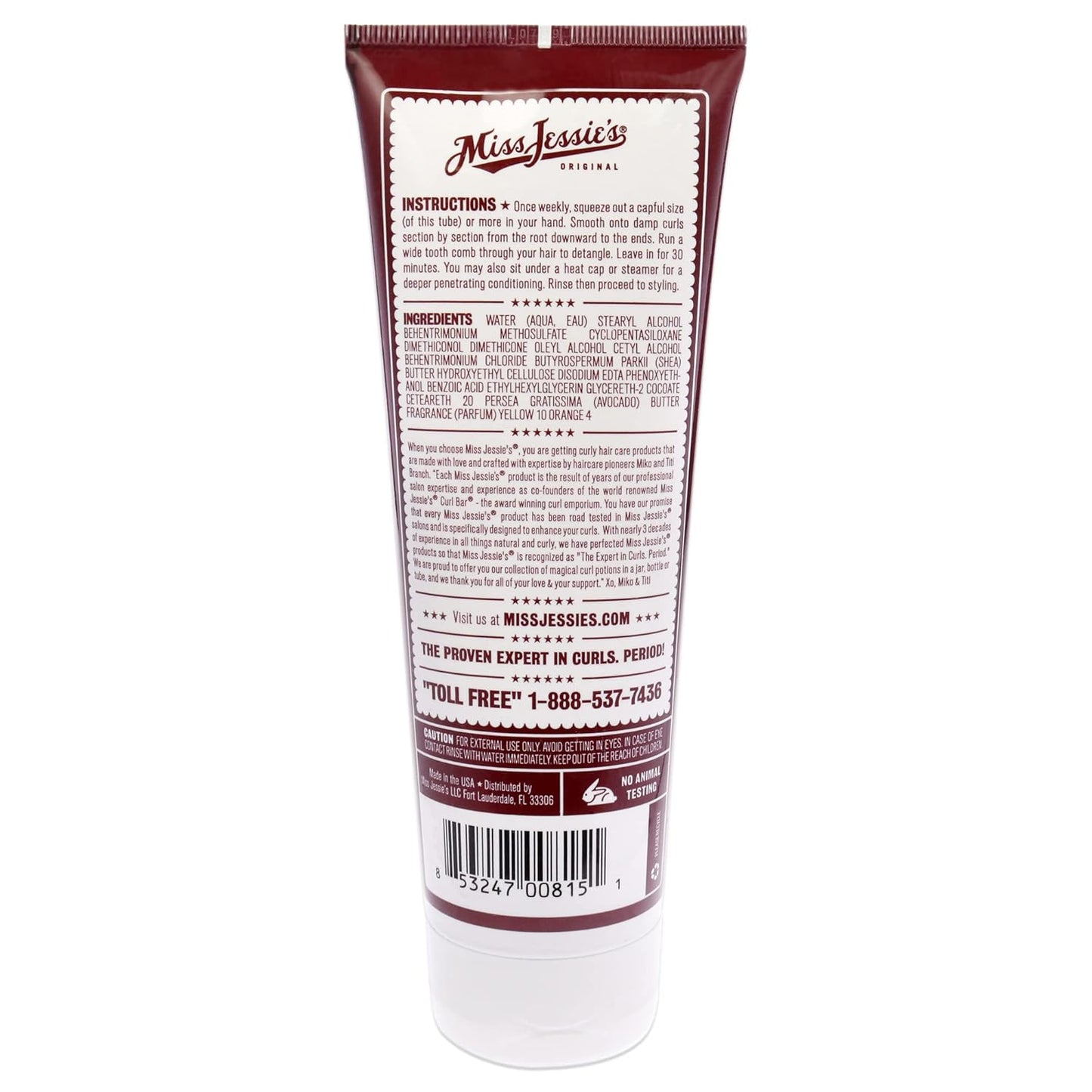 Miss Jessie's Rapid Recovery Treatment Unisex Treatment 8.5 oz