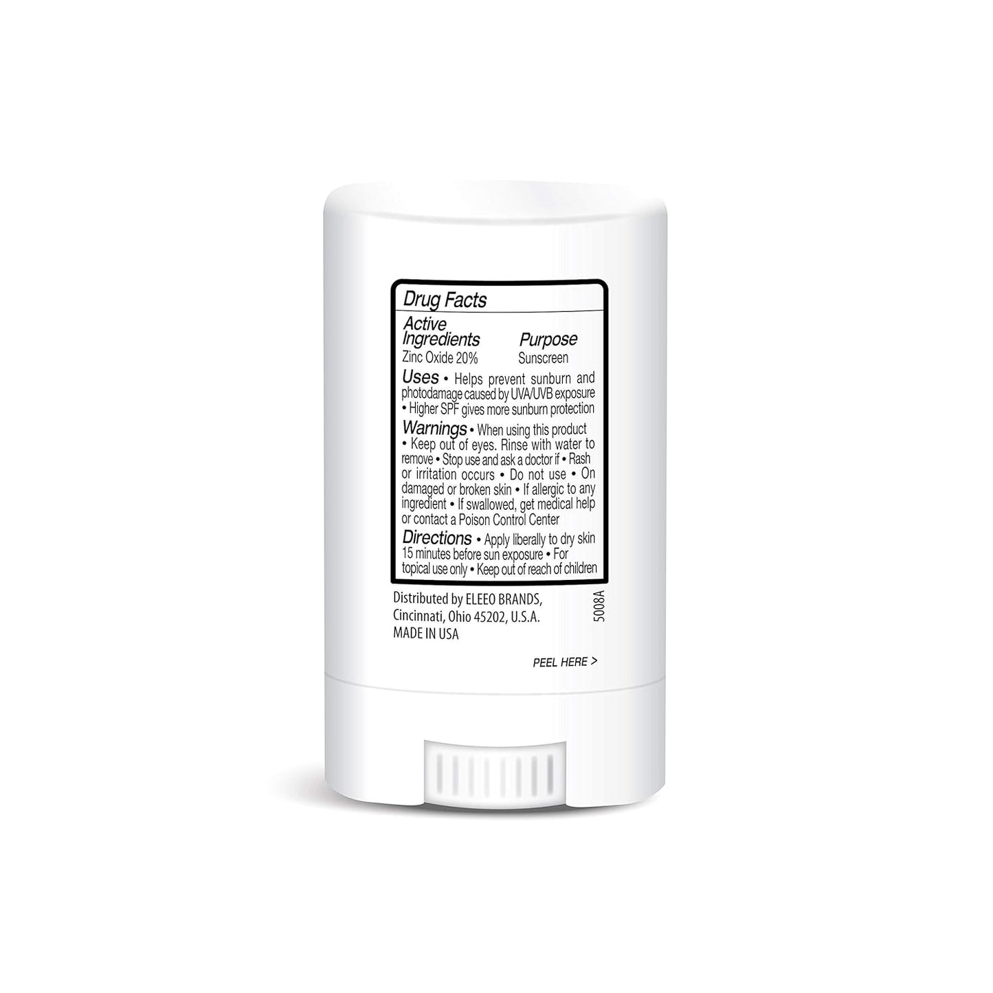 Boogie Block Baby Sunscreen Stick SPF 50 - Mineral Zinc Oxide, Travel Size, Water Resistant, Vegan, Fragrance Free (Pack of 3)