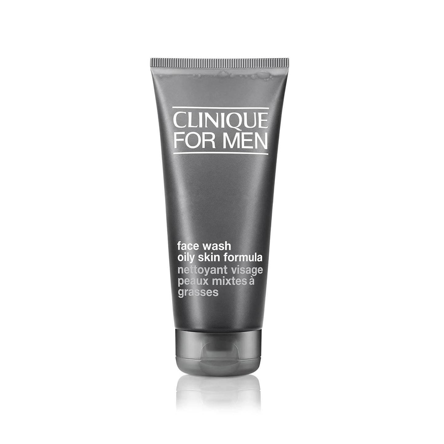 Clinique For Men Oil Control Face Wash Cleanser | Removes Excess Shine | For Normal to Oily Skin Types, 6.7 Fl Oz