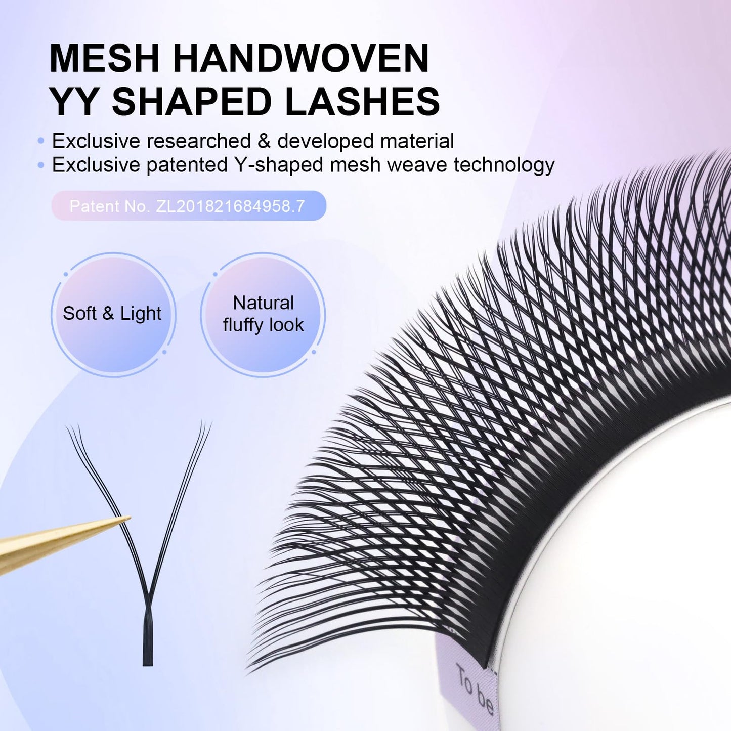 NAGARAKU 3 Tips Triple yyy Eyelash Extensions Supplies Y Lash 6D Easy Fan Russian Volume Crisscross Eyelashes Handwoven Y Shaped Mesh Wispy Clusters 12 Rows Eye Lashes Black -0.07LU (8-15mm) Mix