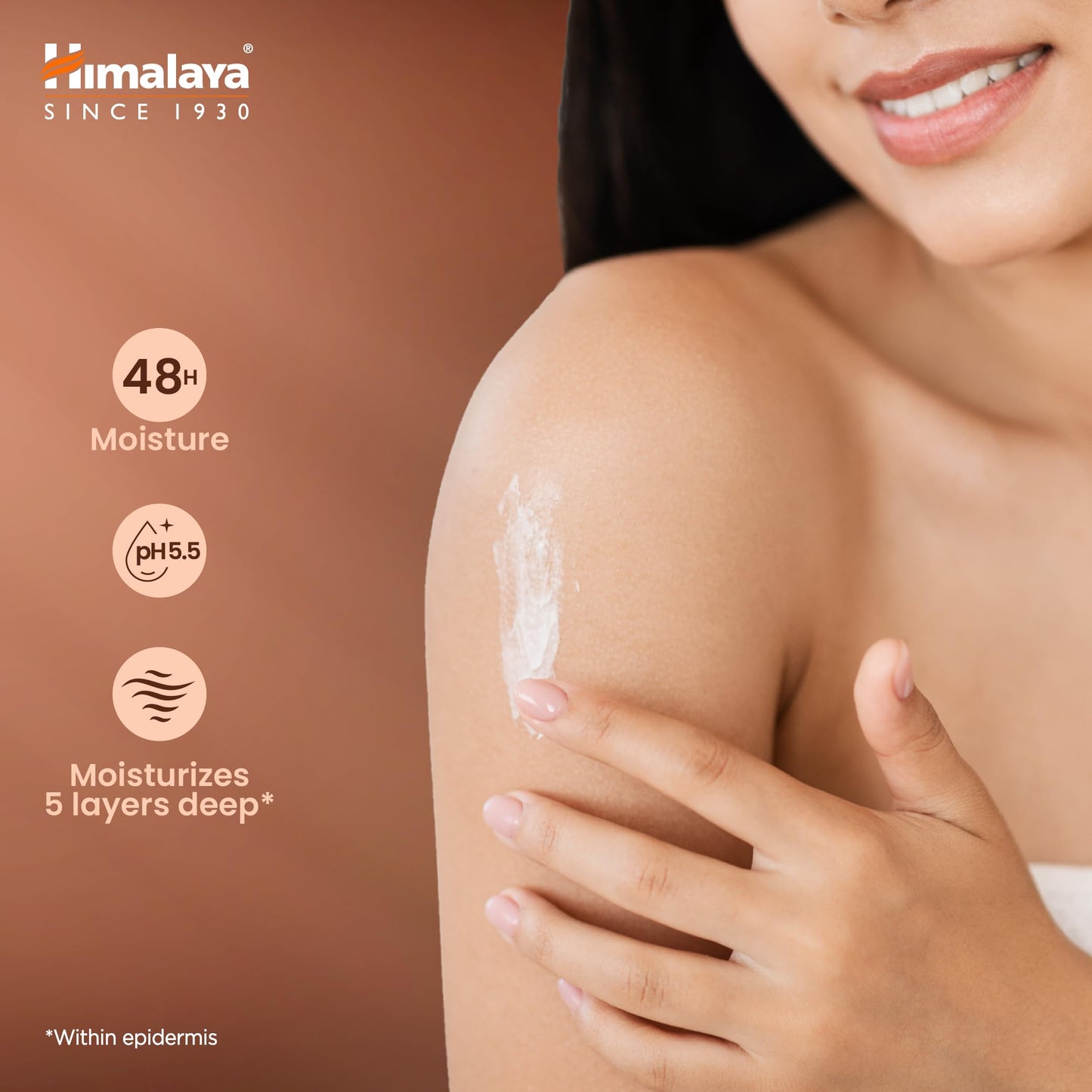 Himalaya Herbal Healthcare Cocoa Butter Intensive Body Lotion, Daily Ultra Moisturizer for Dry Skin, 13.53 oz, 1 Pack