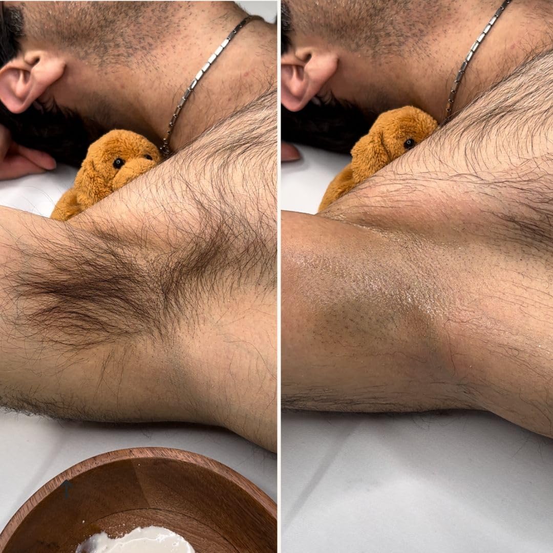Hair Slayer Body Hair Removal Powder for Women & Men for Normal Skin - Razor Free, Wax Free - Smooth Operator Powder, Long-Lasting Smoothness