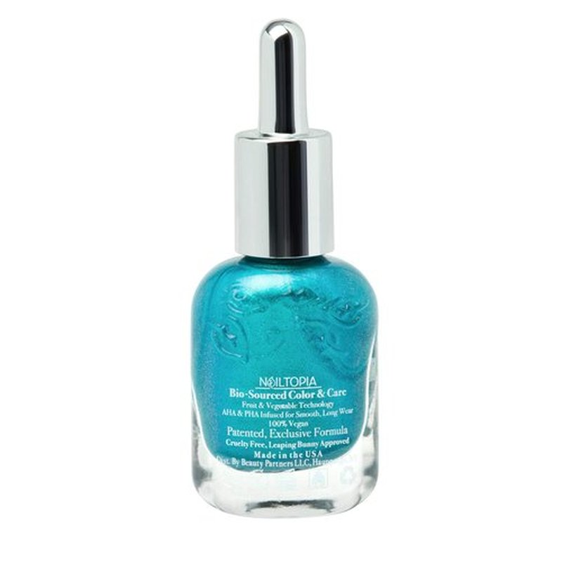 Nailtopia Bio-Sourced Chip Free Nail Lacquer - Strengthening Nail Polish Coat For A Fast Manicure - Get Instant, Rapid, And Perfect Cuticle Art - Pro Color Finish Treatment - Nails On (Pack of 2)