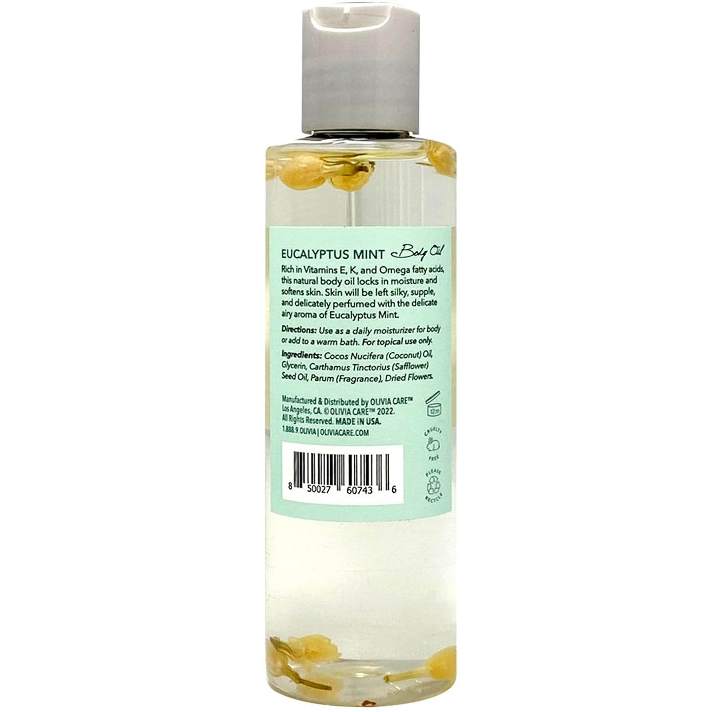 Olivia Care 3 Pack Body Oils: Apricot Fig, French Rose, Jasmine Gardenia - Natural Perfume Oils For Women & After Bath Oils Body Moisturizers, Rich in Vitamin E, K, & Omega (3 Scents)