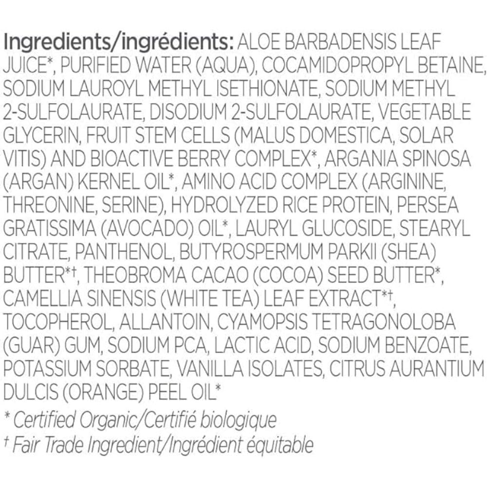 Andalou Naturals Argan Oil and Shea Moisture Rich Shampoo, Value Size, 32 Ounce