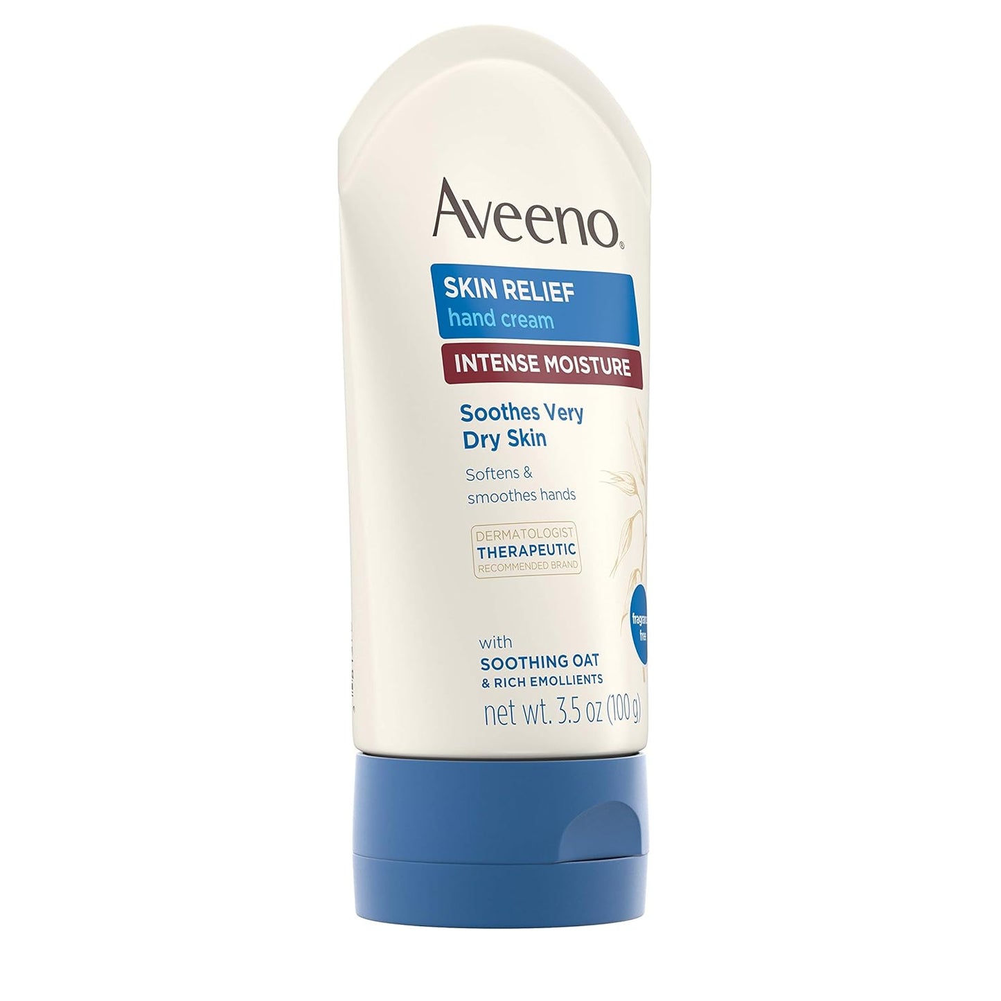 Aveeno Active Naturals Skin Relief Hand Cream, 3.5-Ounce Tubes (Pack of 3)