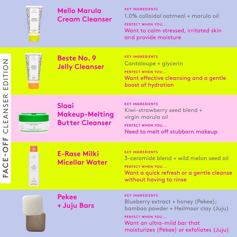Drunk Elephant Juju & Pekee Baby Bars - Clean Skincare | Travel-Friendly Case - 28g Each
