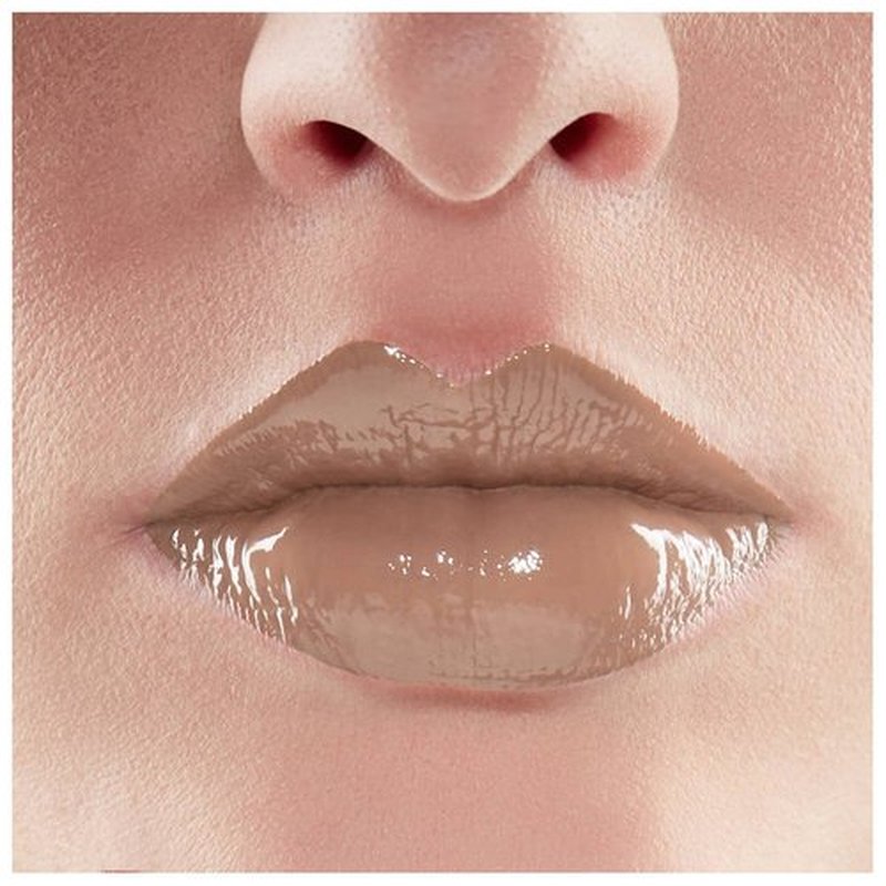 Illamasqua Loaded Lip Polish with Vitamin E - Flaunt - Cream Coffee Nude