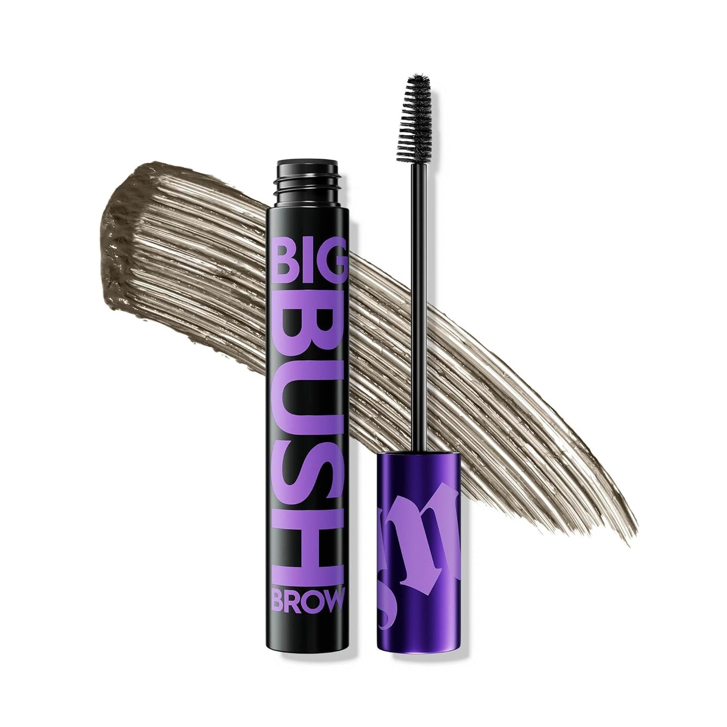 Urban Decay Big Bush Volumizing Tinted Eyebrow Gel, Waterproof, Smudge-Resistant, Flake-Resistant, Buildable Brow Gel Fibers, Long-lasting, Up to 24 HR Hold, Nourishing Castor Oil, Vegan - 0.19 fl oz