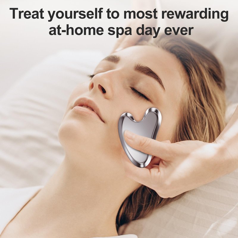 ZminRN Terahertz Gua Sha Facial Tools Guasha Tool for Face Body Gua Sha Stone Lymphatic Drainage Massager