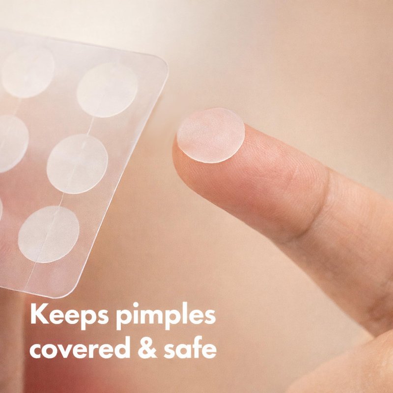 Daxby Acne Patch Hydrocolloid Pimple Covers – Invisible Blemish Spot Patches, Thin & Gentle, 36 Count