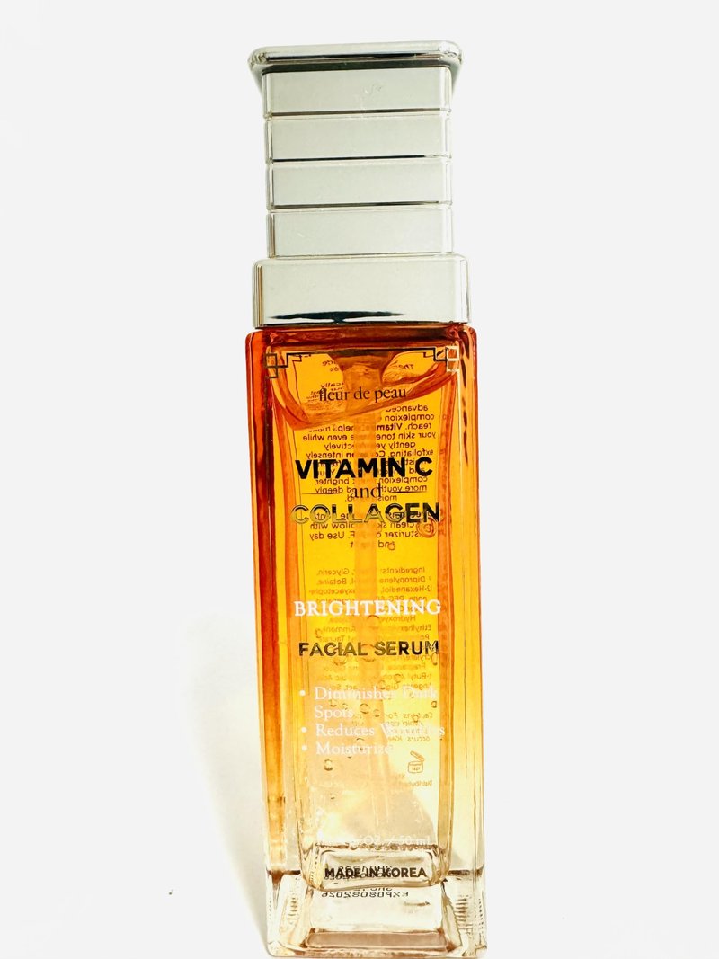 FleuDePeau VitaminC+Collagen Facial Serum, 2 FLOz, NO BOX