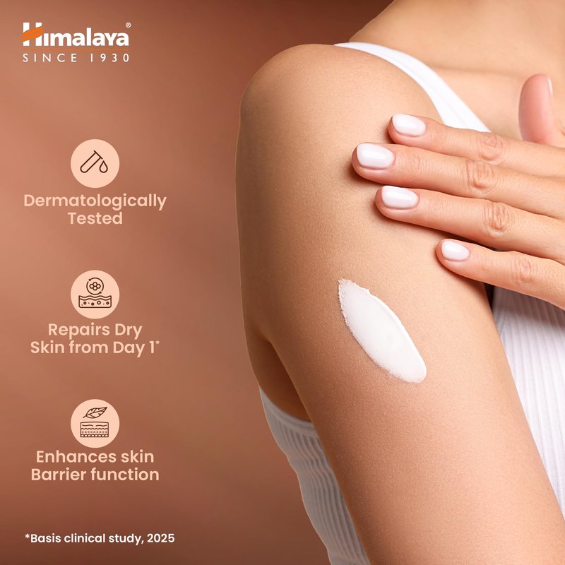 Himalaya Herbal Healthcare Cocoa Butter Intensive Body Lotion, Daily Ultra Moisturizer for Dry Skin, 13.53 oz, 1 Pack