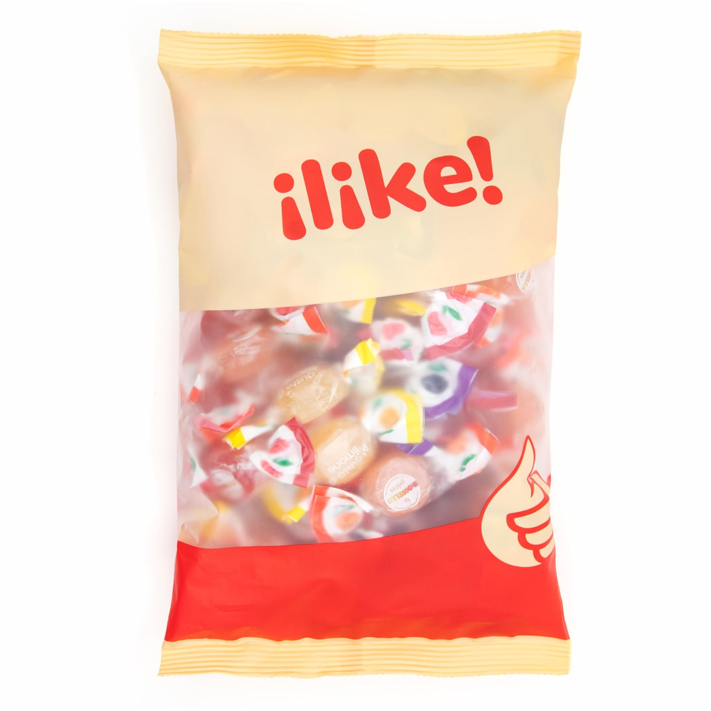 Fida Bonelle Italian Assorted Fruit Jelly Candy | 1.5 Pound Bag | Vegan, Gluten-Free