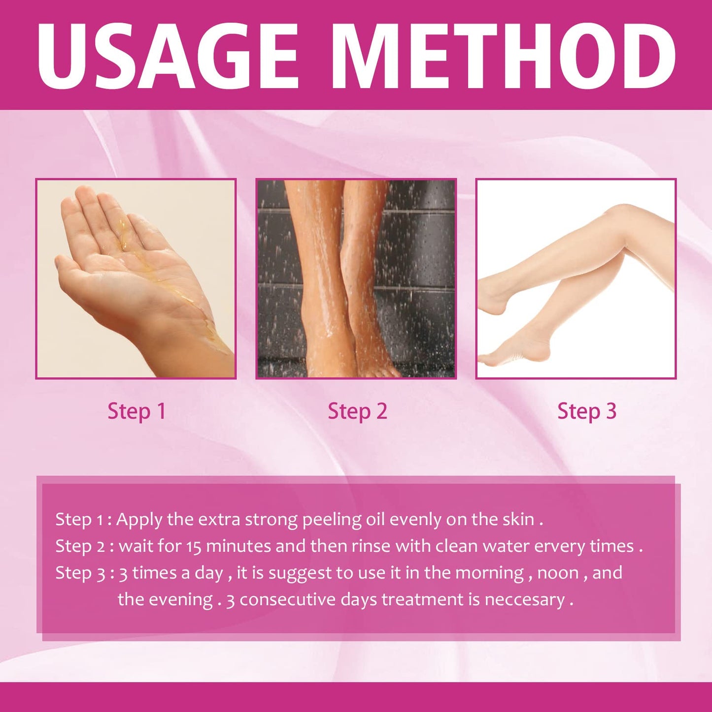 Generic Extra Strong Peeling Oil, Peeling Oil for Dark Skin, Yellow Peeling Oil, Exfoliating Peeling Solution for Hand Feet, Chemical Peel for Face, 110ML / 3.88 OZ (1 PCS)