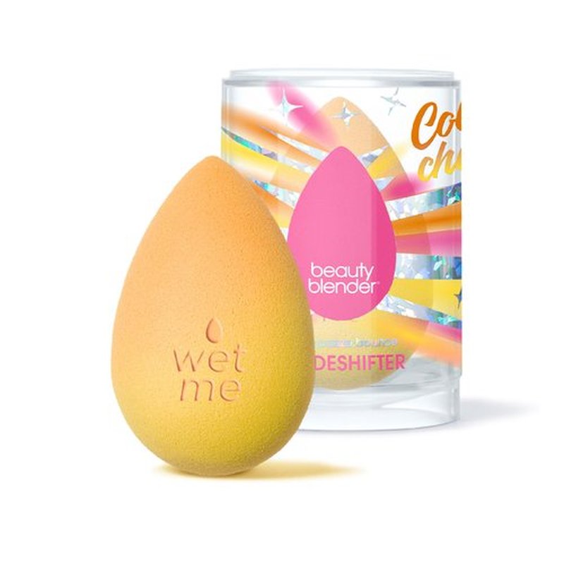 Beautyblender® | Beam Color Changing Beauty Blender Makeup Sponge, Super-Soft Foam Easily Blends Foundations & Creams, Made in USA, Reusable, Washable, Streak Free Application, Heat Activated